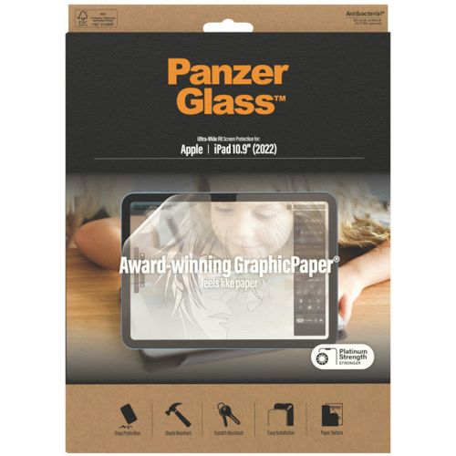PanzerGlass zaštita za iPad 10.9" (2022) UWF GraphicPaper AB slika 3