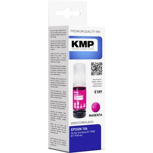 KMP tinta za punjenje zamijenjen Epson 106, 106 EcoTank, T00R3, C13T00R340 kompatibilan  purpurno crven E189 1644,0006