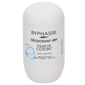 Byphasse 48H roll-on dezodorans Cotton Flower 50ML