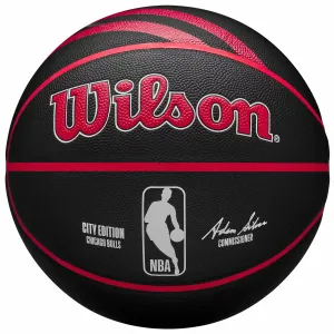 Wilson nba team city collector chicago bulls in/out ball wz4024105xb