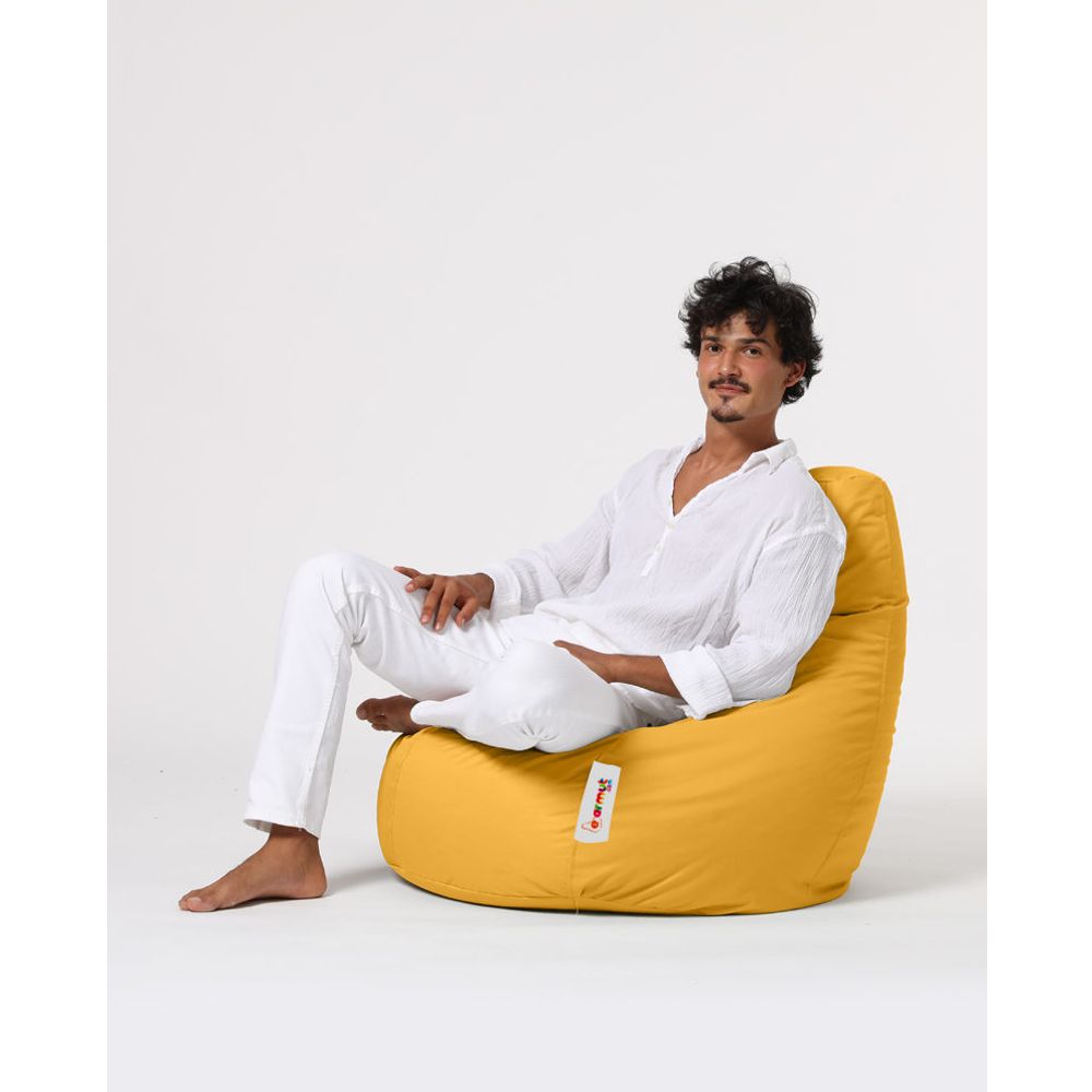 Drop L - Žuti Baštenski Bean Bag slika 4