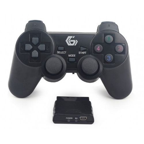 JPD-WDV-01 Gembird Bezicni gamepad sa dvostrukom vibracijom, PS2 / PS3 / PC slika 2