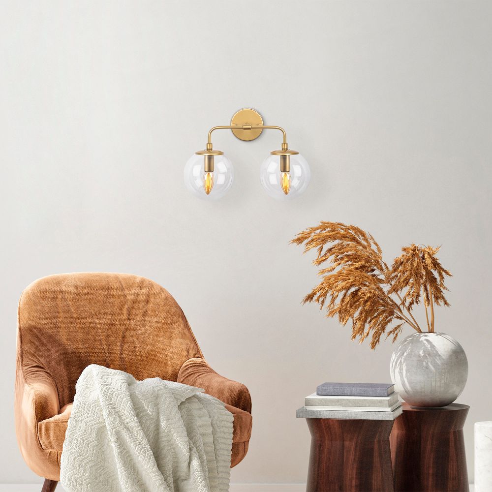 Zidna Lampa Horn - 12211 Gold slika 2