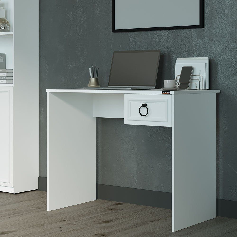 Bijeli Radni Sto Cms-1301-Bb-1 slika 2