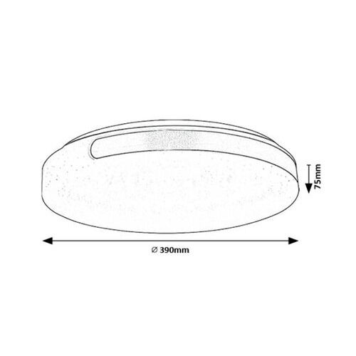 Rabalux Danuta2 led plafonska lampa 71085 slika 3