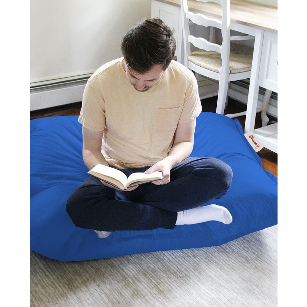Cushion Pouf 100x100 - Plavi Baštenski Jastučić slika 7