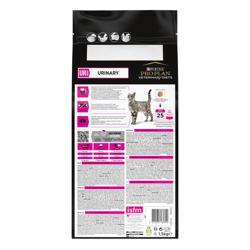 PRO PLAN VETERINARY DIETS UR Urinary, za otapanje i sprječavanje nastanka struvita, 4x1,5kg  slika 2