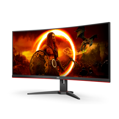 AOC CQ32G2SE/BK Monitor 31.5"/VA,zakrivljen/2560x1440/165Hz/1ms MPRT/HDMIx2,DP/freesync/zvučnici slika 3