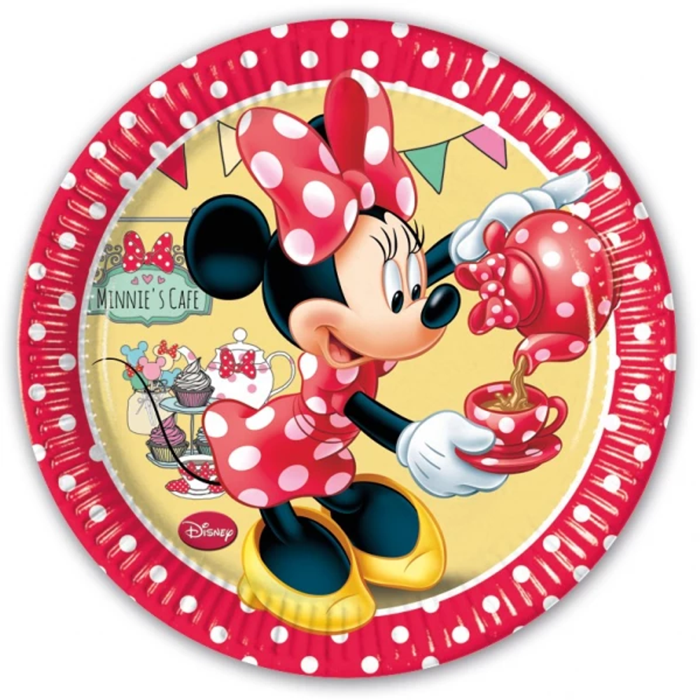 TANJIRI KARTONSKI MINNIE 8/1 slika 1