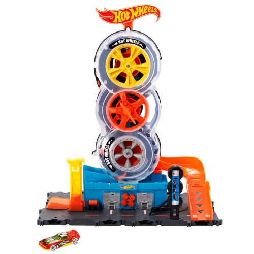 Hot Wheels City Prodavnica Guma slika 1