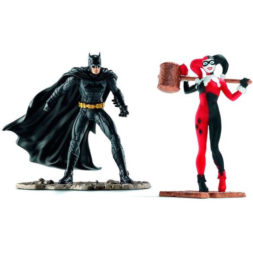 DC Comics Justice League Batman vs Harley Quinn figure slika 1