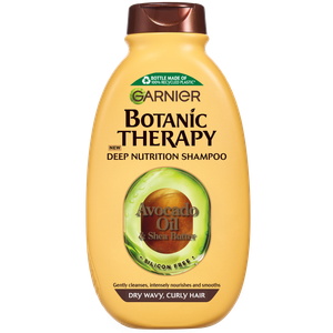 Garnier Botanic Therapy Avocado Šampon za suhu valovitu i kovrčavu kosu 400 ml