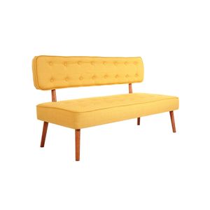 Westwood Loveseat - Yellow Yellow 2-Seat Sofa