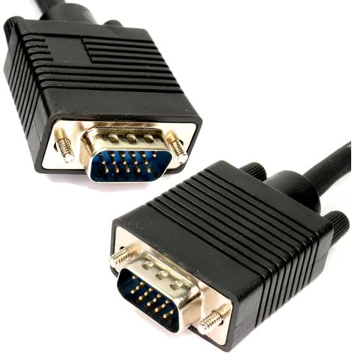 Kabl Wiretek VGA za Monitor 20m M/M 15pin 2FE Black slika 1