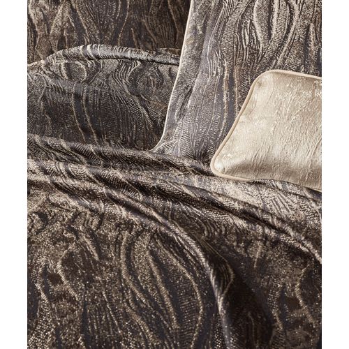 L'essential Maison Carita - Braon Set prekrivača za bračni krevet slika 2