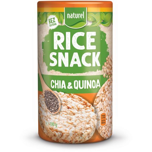 Naturel Rice Snack / Chia & Quinoa 100g slika 1