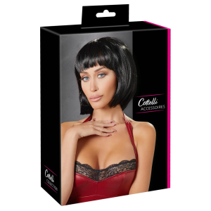 Cottelli ACCESSOIRES Crna bob perika