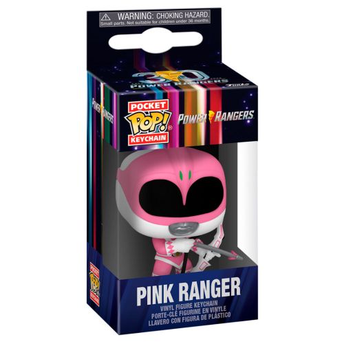 Pocket POP Keychain Power Rangers 30th Anniversary Pink Ranger slika 1