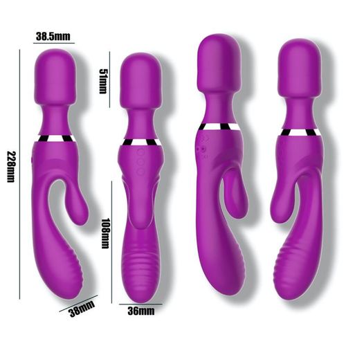 Action No.Fifteen Wand and Rabbit Double Function Vibrator slika 8