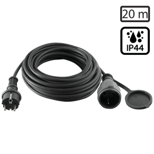 home Produžni strujni kabl, gumirani, 1 utičnica, 20 m, H05RR-F - NV 5-20/G