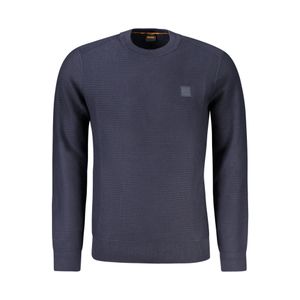 HUGO BOSS MEN'S SWEATER BLUE