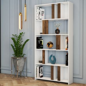 Lima - White, Walnut White
Walnut Bookshelf