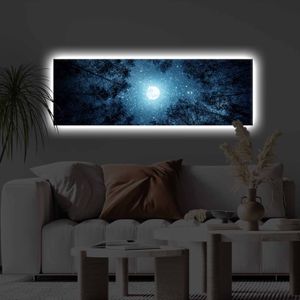 Dekorativna LED Osvijetljena Platna Slika 3090KTLGDACT - 011, Višebojna