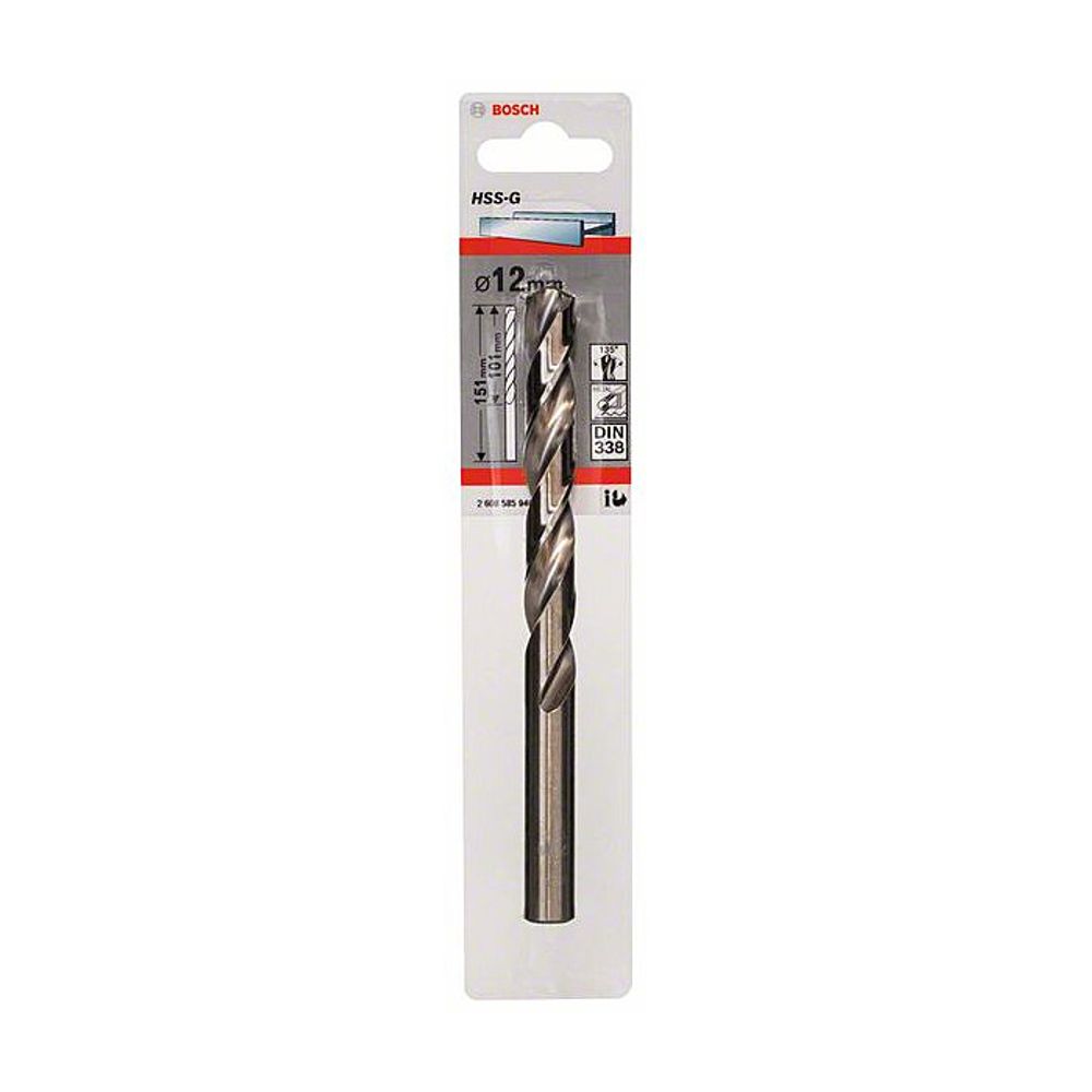 BOSCH Burgija HSS-G 12.0 mm slika 2