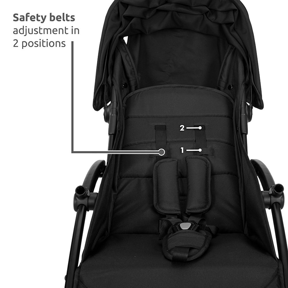 Lorelli Kolica za bebe Fresh, Black Pearl slika 13