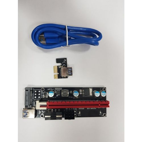 Adapter NoNAME USB Riser/Extender 3 konektora 009s slika 1