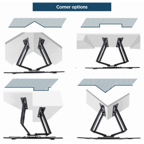 WM-75ST-02 Gembird rotate/tilt VESA max. 60x40cm 32-75 max.45kg (ugaoni) slika 3