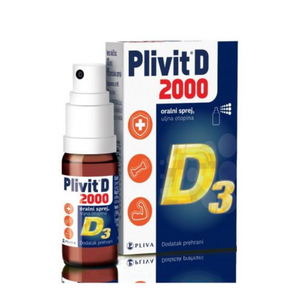 PLIVIT D 2000 SPREJ - Vitamin D3