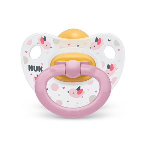 Nuk duda h-kids 6-18m 1/1 latex roza slika 1