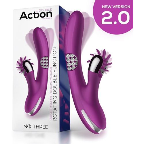 Action No.Three Rotating Double Function Vibrator slika 7