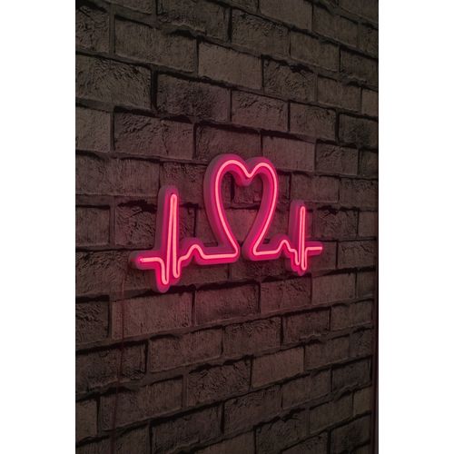 Wallity Ukrasna plastična LED rasvjeta, Love Rhythm - Pink slika 10