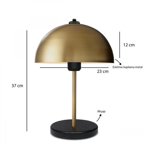 AYD-3725 Antikni Stočić Lampa slika 4