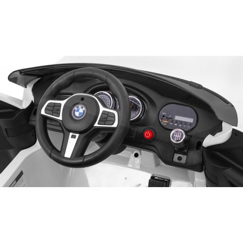 Licencirani auto na akumulator BMW 6 GT - bijeli slika 11