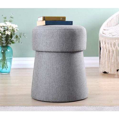 Beans - Light Grey Light Grey Pouffe slika 1