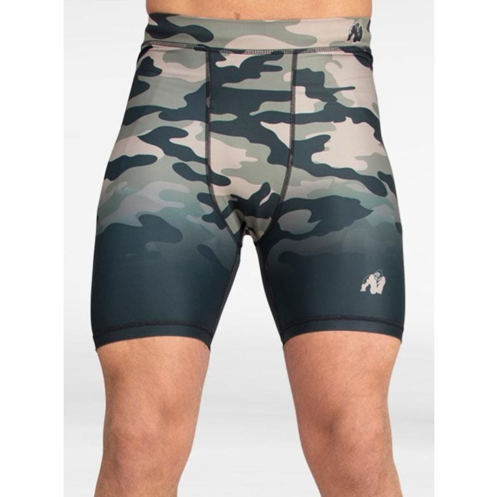 Gorilla Wear FRANKLIN Kompresijski šorc, Army Green slika 1