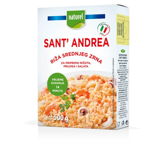 Naturel Sant'Andrea riža 500 g srednje zrno slika 1