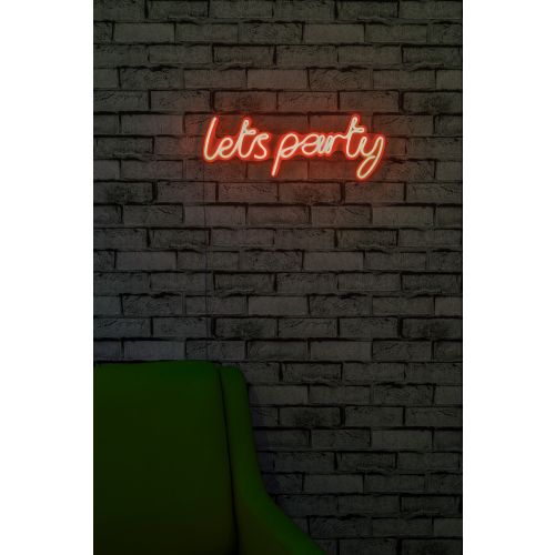 Wallity Ukrasna plastična LED rasvjeta, Lets Party - Red slika 11