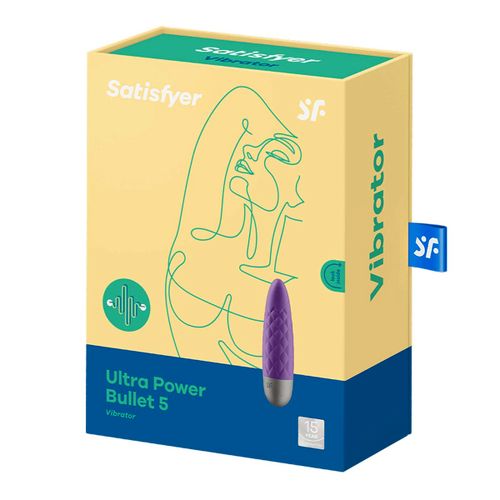 Vibrator Satisfyer - Ultra Power Bullet 5, ljubičasti slika 4