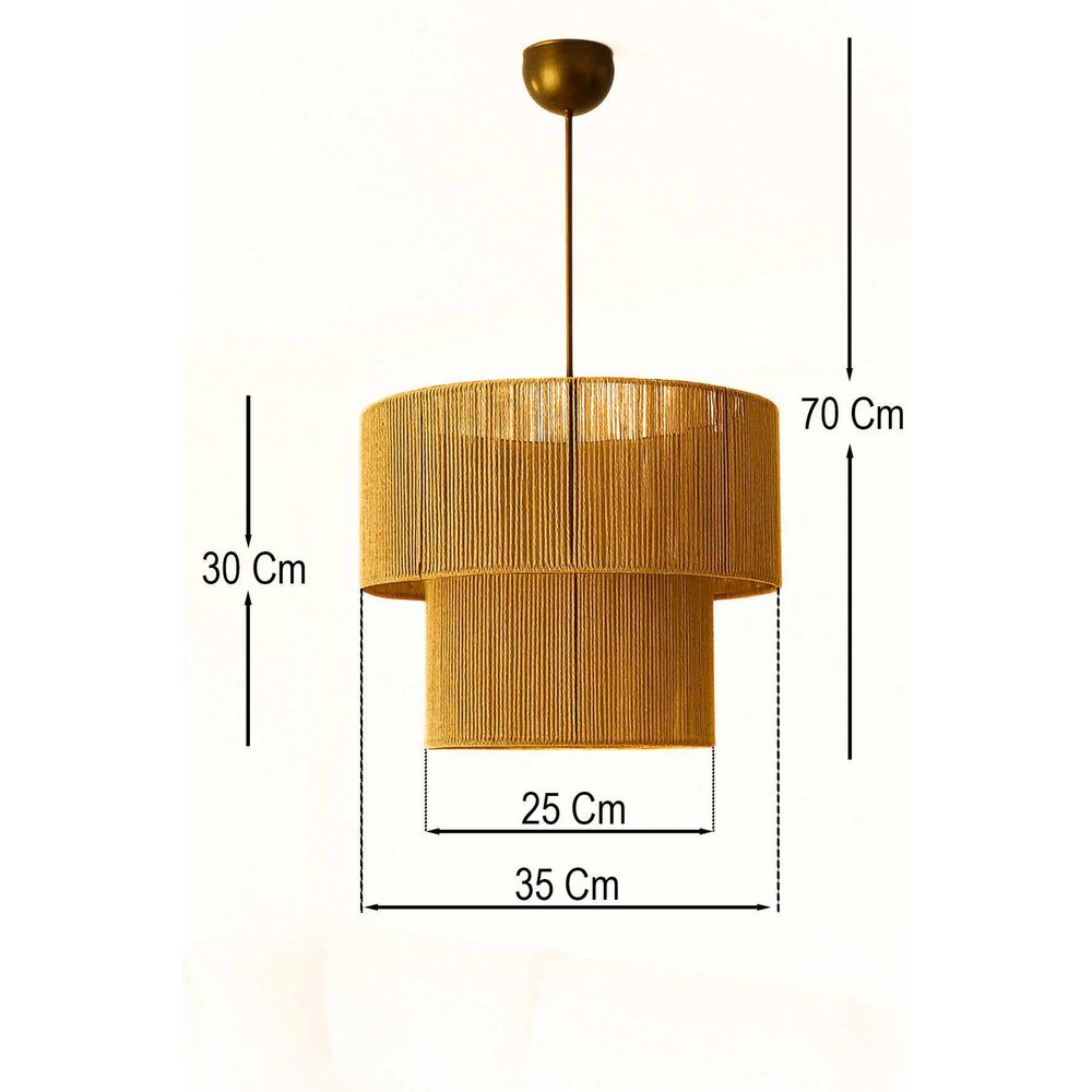 Luster BK150 – smeđa boja slika 4