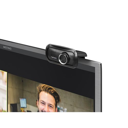 Natec NKI-1671 LORI, Webcam, Full HD 1080p, Max. 30fps, Manual Focus, Viewing Angle 70°, Black slika 4