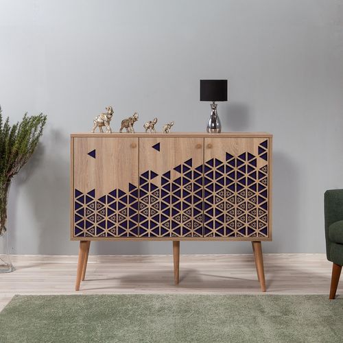 Mega-123 Sonoma Oak Console slika 2