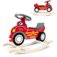 Ricokids Automobil za ljuljanje vatrogasci