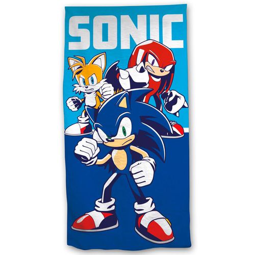 Sonic The Hedgehog microfibre beach towel slika 1