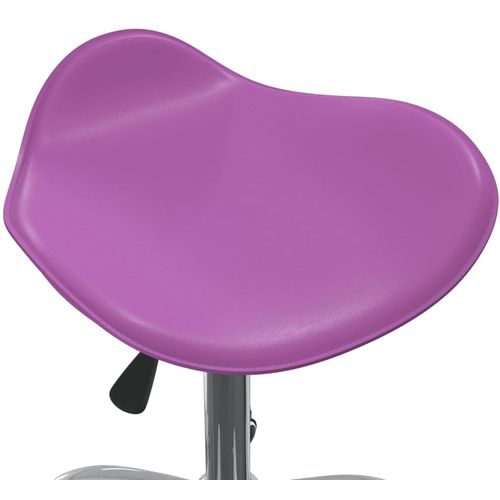 Salonski stolac od umjetne kože ljubičasti slika 26