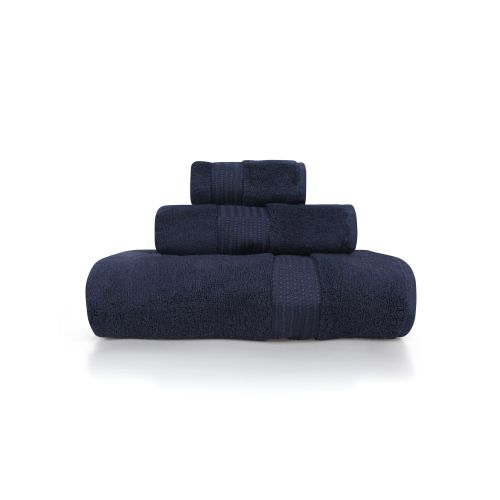 L'essential Maison Chicago Set - Dark Blue Dark Blue Towel Set (3 Pieces) slika 2