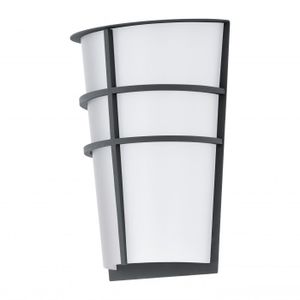 Eglo Breganzo spoljna zidna lampa/2, led, 2x2,5w, antracit/bela 